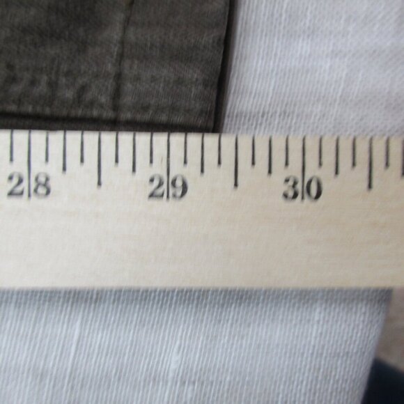 HUGO BOSS Alabama Jeans Mens 34x32 Gray Denim Casual Mid-Rise Straight Leg 39526 - Picture 10 of 10